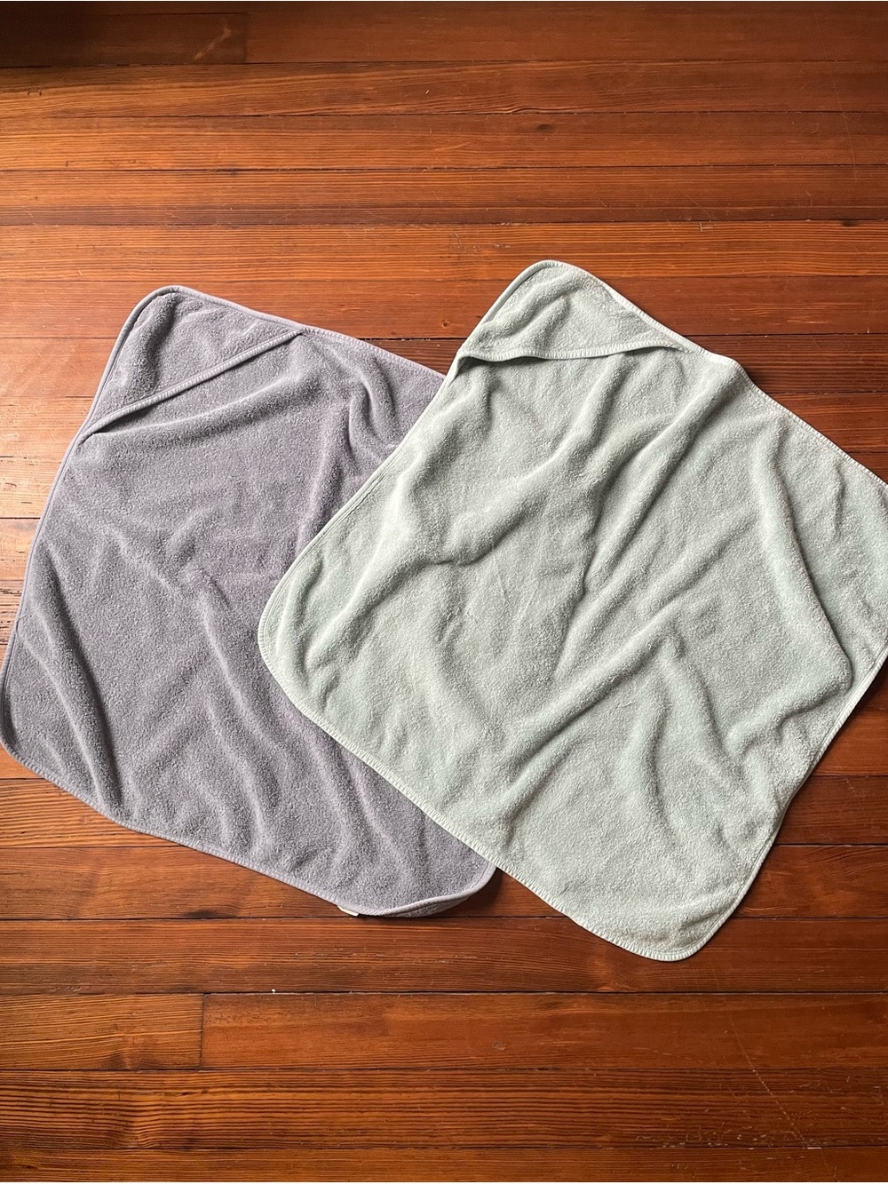 Mushie baby hooded towel